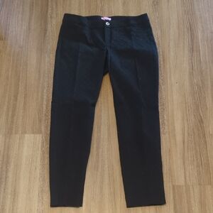 Kelly Skinny Ankle Pant in Onyx